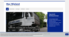 Desktop Screenshot of max-wieland.de